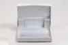 4-5/8X3-3/8X5/8 WHITE SOFT TOUCH W/SILVER POP UP INSERT