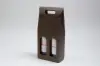 7 X 3-1/2 X 15 WIND BOTTLE CARRIER CHOCOLATE PEBBLE 2 BOT