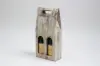 7 X 3-1/2 X 15 WIND BOTTLE CARRIER BARN WOOD 2 BOT
