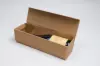 3-1/2 X 3-1/2 X 13-1/4 BOTTLE BOX KRAFT RIBBED 1 BOT HORIZONTAL OPENING