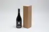 3-1/2 X 3-1/2 X 13-3/8 BOTTLE BOX KRAFT RIBBED 1 BOT TOP OPENING