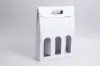 10-5/8X3-1/2X15 WIND BOTTLE CARRIER WHITE KRAFT 3 BOT