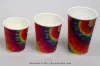16OZ HOT GROOVE PAPER CUP TYE DYE
