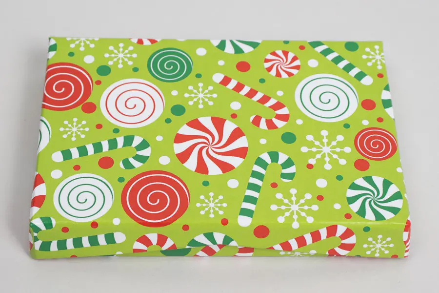 4-5/8X3-3/8X5/8 PEPPERMINT PARTY PAPER POP UP INSERT