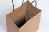 16X6X13 MIDTOWN TURN TOP  - NATURAL KRAFT W/ BLACK HANDLES