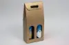 7 X 3-1/2 X 15 WIND BOTTLE CARRIER SPUN GOLD 2 BOT