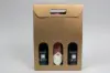 10-5/8 X 3-1/2 X 15 WIND BOTTLE CARRIER SPUN GOLD 3 BOT